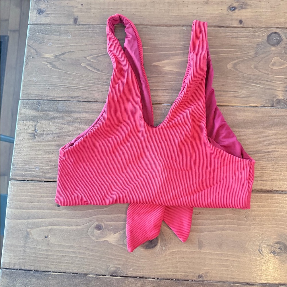 Beach Riot Dallas Ribbed Bikini Top - Picture 3 of 4